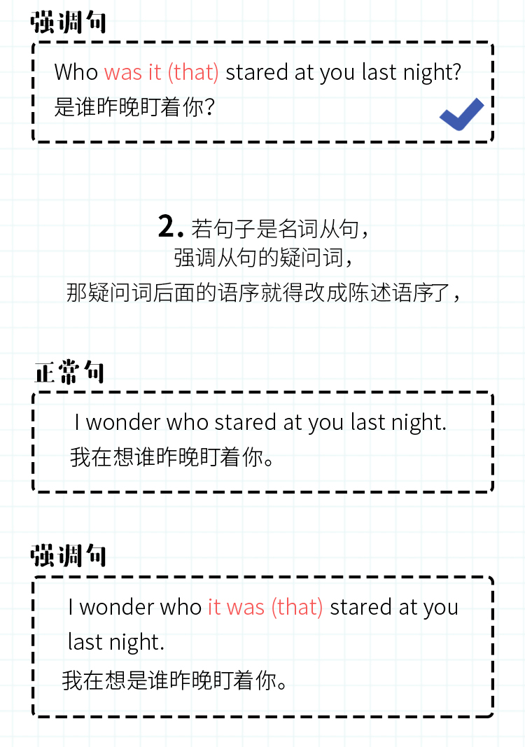 看完这篇,强调句不再错!